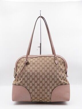 CJ60 ❤️ Gucci GG Canvas Bree Dome Shoulder Bag